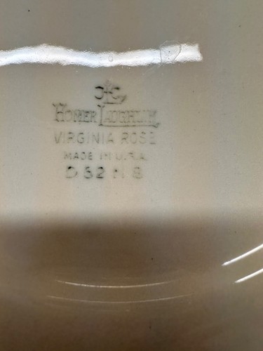 Homer Laughlin China Dinner Set Porcelain Virgina Rose USA VTG *Choice* - Picture 2 of 21