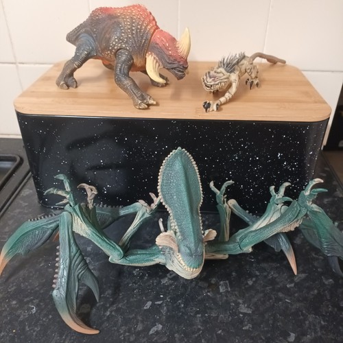 Star Wars Figuren x 3 Reek, Aklay und Nexu Arena Beast aus Attack of the clones