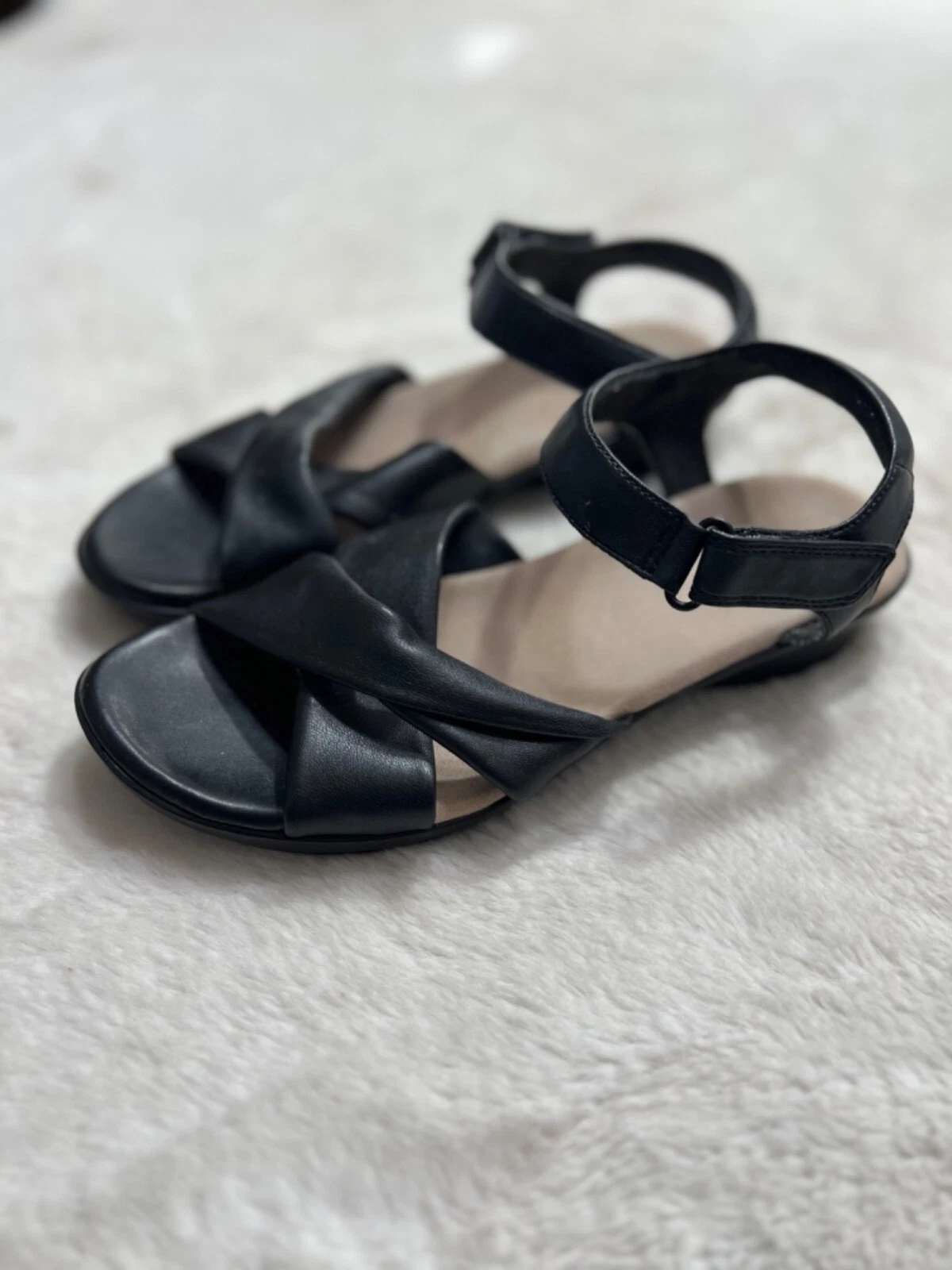 CLARKS Clark’s Loomis Chloe sandalo nero donna taglia 9 M