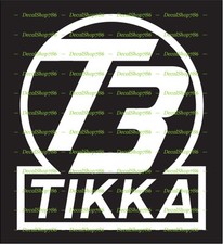 Tikka T3 Firearms - Outdoor Sports / Hunting - Vinyl Die-Cut Peel N' Stick Decal