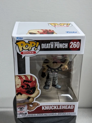 Funko Pop! Knucklehead (Five Finger Death Punch) (Rocks) Minor Box Damage