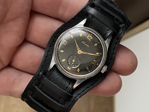 Vintage Watch Cama Kama 1957 ChChZ 17 jewels Mechanical Men's USSR - Picture 10 of 23