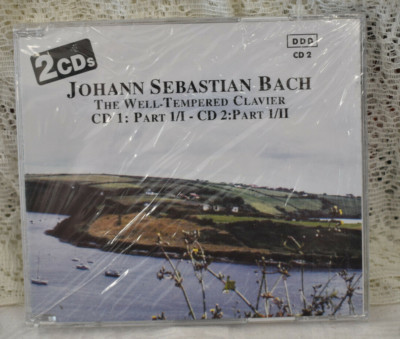 Johann Sebastian Bach: The Well-Tempered Clavier (NEW 2-CD, 1989 Pilz (Germany))