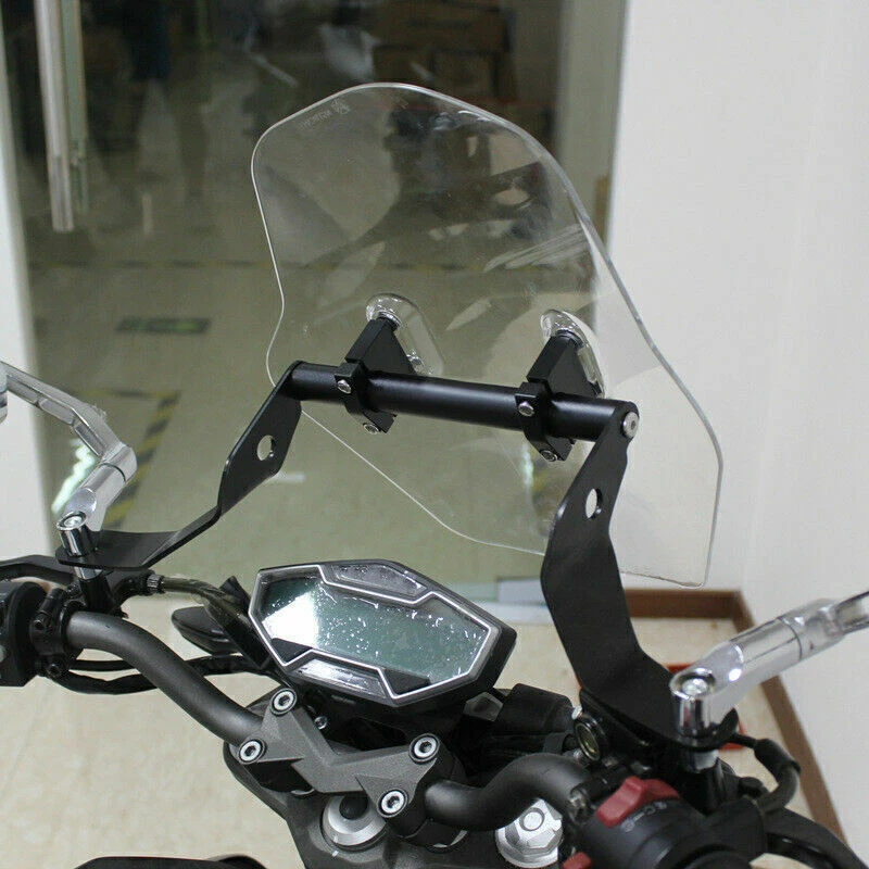 1PC E-Bike Front Windshield Windshield Thickened universal Motorcycle Windscreen - Image 4 of 4