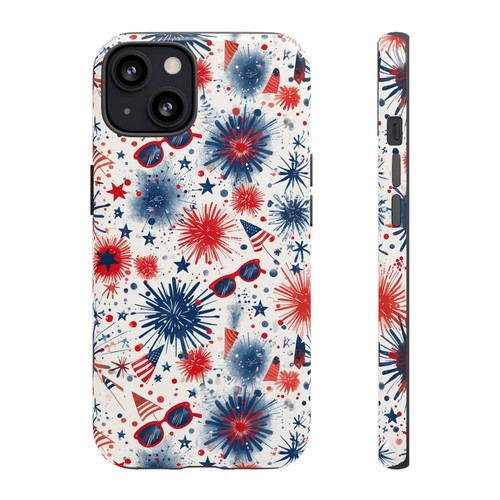 Phone Ink - Tough Case for iPhone Galaxy Pixel - July 4 USA Pattern - 第 66/191 張圖片