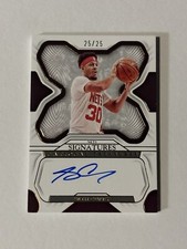 2022-23 Panini National Treasures Seth Curry Auto 25/25 Signatures Bronze #S-SCU