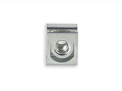 100 Pack G1224-DSW-B10 Screws w// Washers RackGold® 12-24 Slide-on Cage Nuts