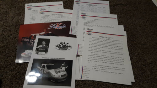 Ken Schrader 1993 AC-Delco MEDIA GUIDE - Picture 3 of 3