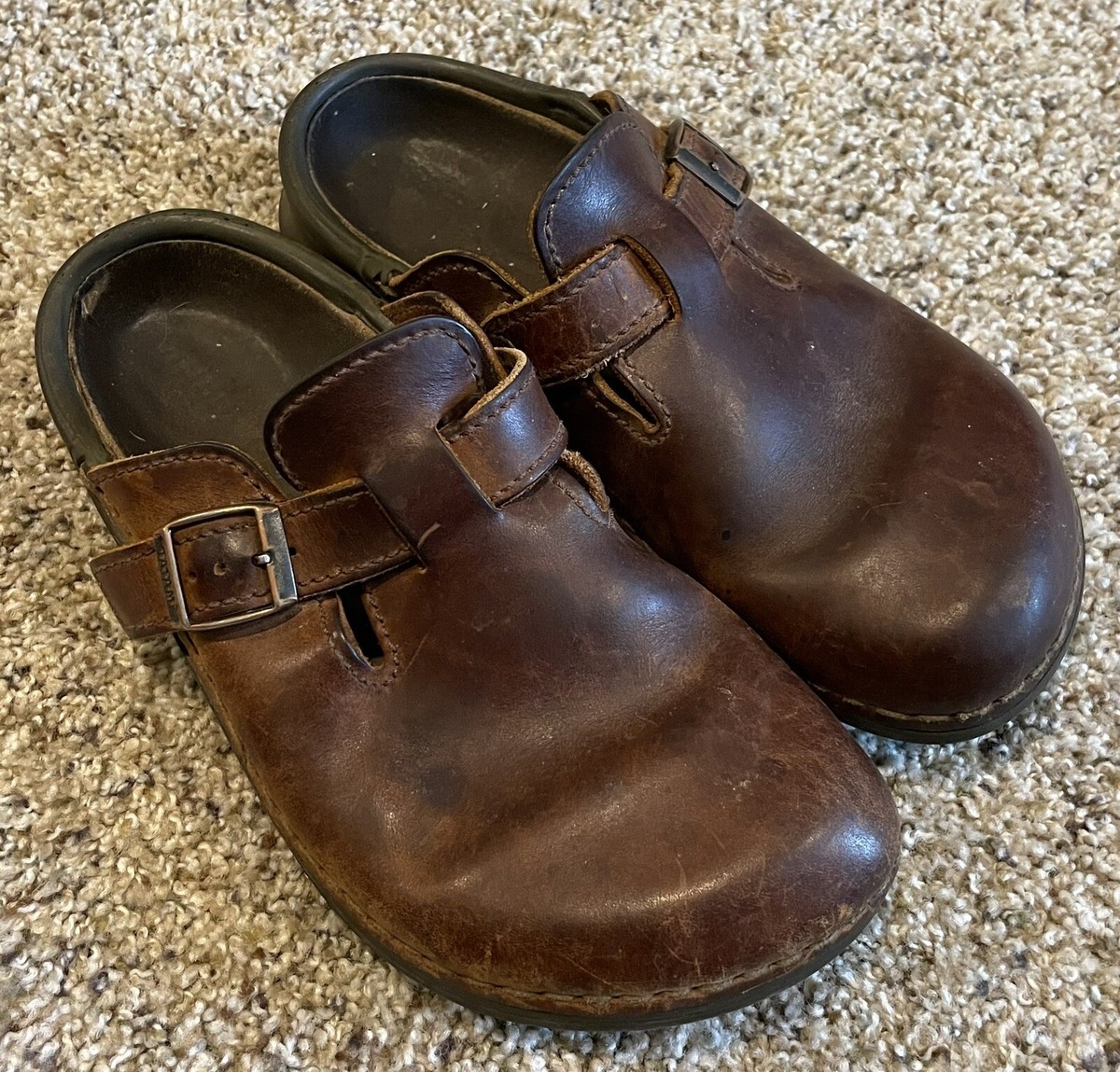 Tatami By Birkenstock Leather Clog Dark Brown Black Sole Tatami By Birkenstock Leather Clog Dark Brown Black Sole
