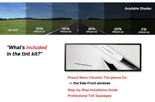 Precut Window Film Automotive Nano Ceramic Tint for Volkswagen Arteon 2019-2023 - Picture 7 of 7