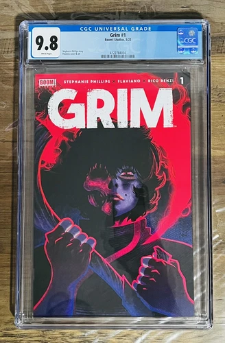 GRIM #1 CGC 9.8 1st PRINT-2nd PRINT- 3rd PRINT! BOOK STUDIOS!! ( 3 BOOK LOT )