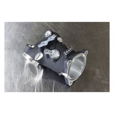 S&S Cycle Premium M8 55 MM Cnc Ported Black Manifold For 18-23 Softail 107