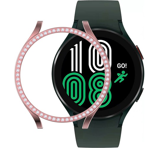 44/40mm para Samsung Galaxy Watch 4 Glitter PC a prueba de golpes Accesorios de la cubierta del caso - Imagen 42 de 53