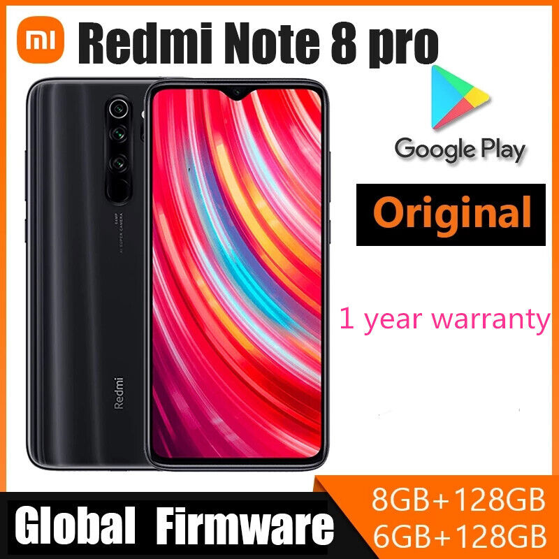 Smartphone Xiaomi Redmi Note 8 Pro 6GB RAM 64GB Mineral Grey Versión Global