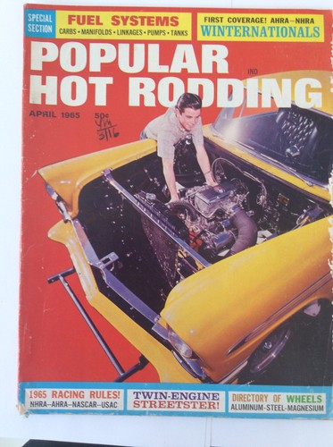 Popular Hot Rodding April 1965 Winternationals Special Edition Fuel Systems - Picture 2 of 12