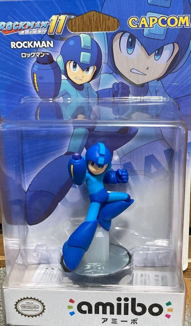 Nintendo amiibo Rockman 11 MEGA MAN with box nintendo switch