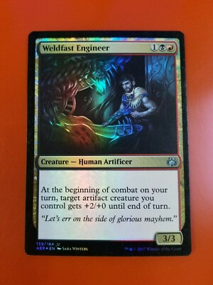 1x Weldfast Engineer | FOIL | Aether Revolt | MTG Magic Cards