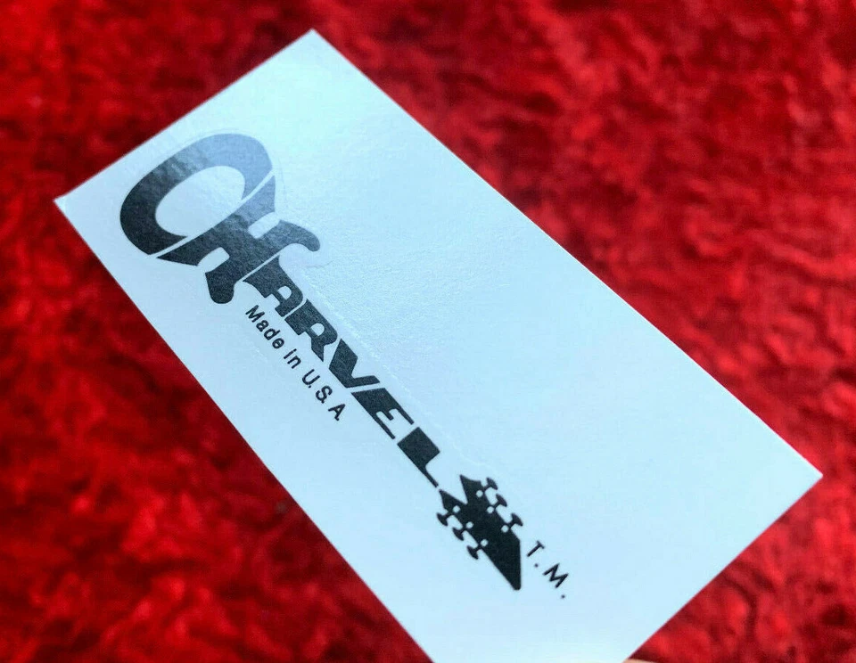 Charvel San Dimas водная горка наклейка шелкографический тип новый из старых запасов черный - Изображение 4 из 4