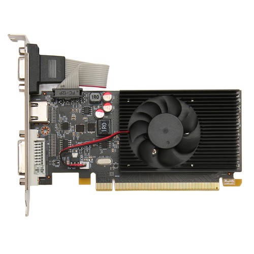 Desktop Graphics Card R5 220 1GB GDDR3 64bit 650/533MHz DVI VGA HD Ports PCI New - Picture 18 of 22