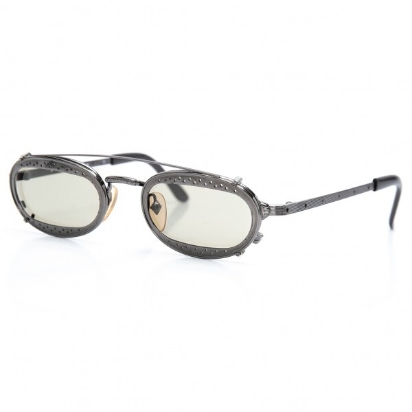jeanpaul GAULTIER サングラス 56-7114 特価！ Jean Paul Gaultier 56-7116 Punched Metal Design Clip-on Sunglasses