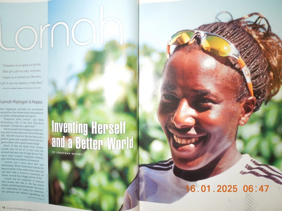 LORNAH KIPLAGAT running times CHOOSE A MARATHON build speed LONG RUNS success - Image 2 of 4