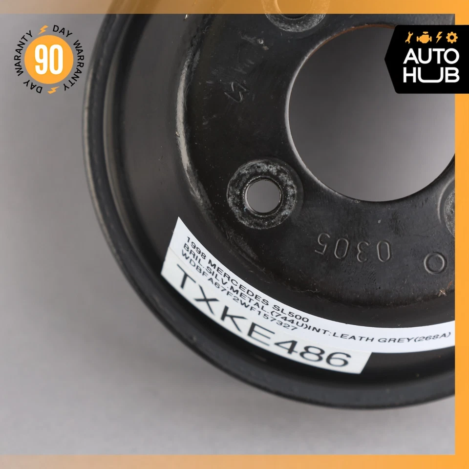 90-99 Mercede R129 SL500 S500 E500 发动机水泵滑轮 1192000705 原始设备制造商 — 第 4/4 张图片