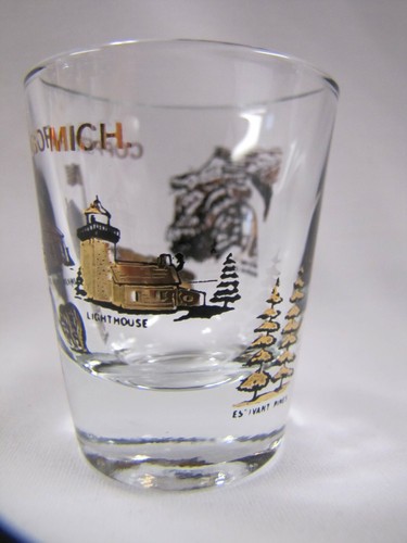 Copper Harbor Michigan Souvenir Shot Glass - Picture 12 of 12