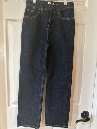 B'gosh Girls Jeans Size 10S Straight Blue Dark Wash EUC