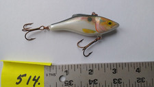 #514) Señuelo de pesca vintage Rattlin' Rapala - Irlanda - colores surtidos - sin labios
