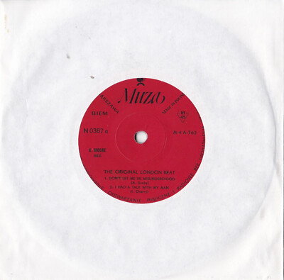 The Original London Beat -Don't Let Me Be Misunderstood- 7'' EP 45 Poland, Muza