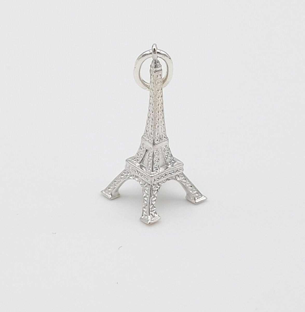 Tiffany & Co. 925 Sterling Silver Eiffel Tower Charm Pendant