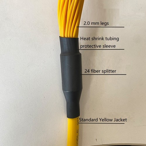 10-50M Fiber Optic Jumper 24 Fiber LC To LC Fan-Out Single-mode Cable Assemblies - 第 6/6 張圖片