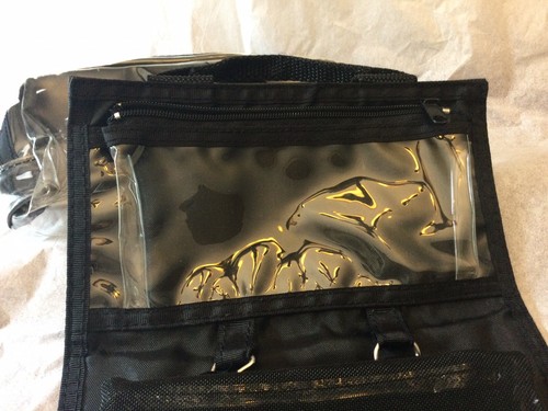 ORGANIZER MAKEUP CASE BLACK, MULTIPLE POCKETS/POUCHES - Picture 7 of 11