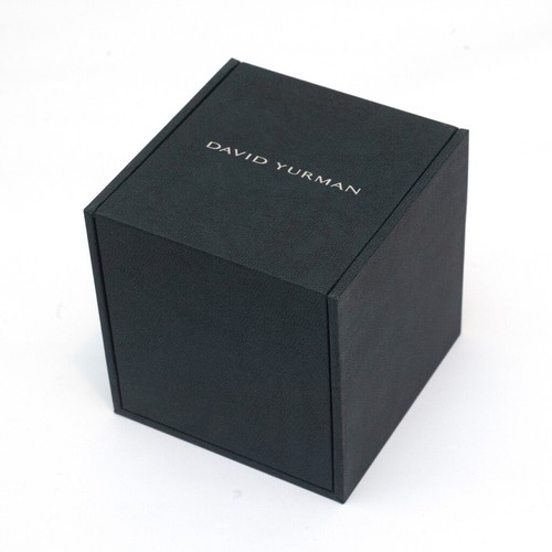 Nuovo anello DAVID YURMAN pavè iniziale lettera L mignolo in diamante e argento misura 3,5 - Foto 9 di 9