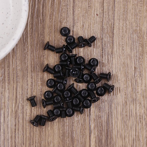 50Pcs Computer PC Case 2.5" Hard Drive Screw Flat Countersunk Cross Head Bolt - Photo 10/12