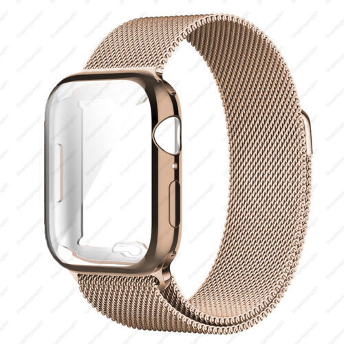 Magnetic Metal Watch Band Strap Case For Apple Watch 8 7 6 SE 5 4 3 2 41 45 49mm - Picture 6 of 26