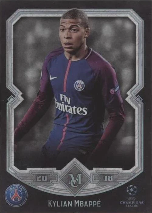 2022-23 Topps Museum Collection UCL Kylian Mbappé #7 for sale | eBay