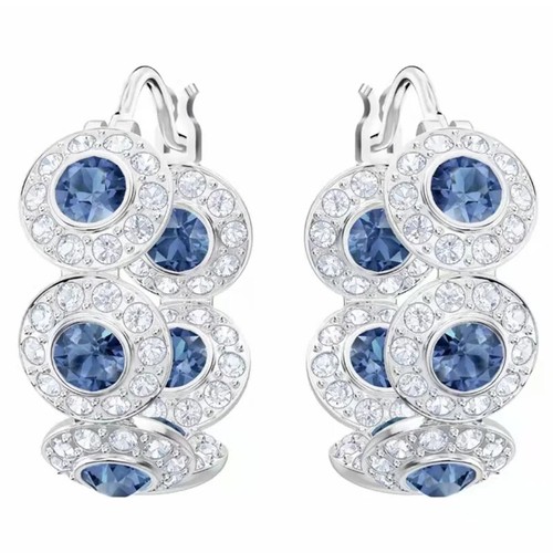 Set di gioielli da donna raffinati angeli di lusso collana bracciale anelli orecchino romantico- - Foto 11 di 65