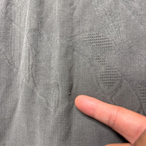 Joseph & Feiss Classic Fit Shirt Mens 2XLT Grey Silk Floral Camp Relaxed Pocket - Picture 4 of 13