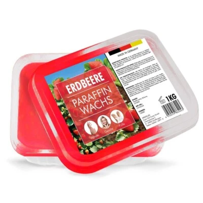 SNC Paraffinwachs für Paraffinbad Paraffin Erdbeer 1000ml