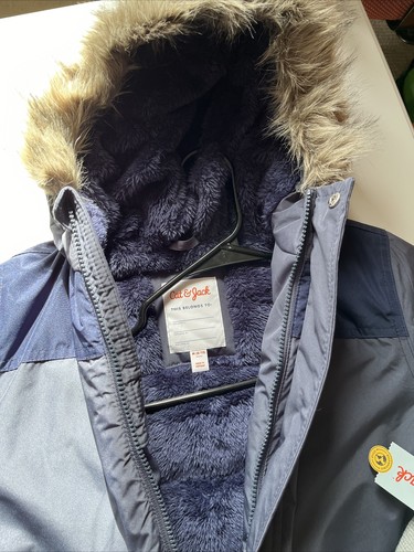 Cat & Jack Small Coat BOYS (blue dark ) 8-10y - Picture 2 of 17