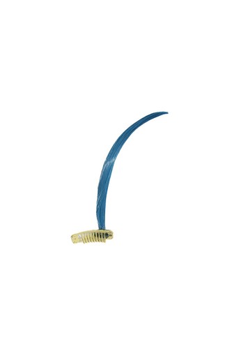 Peluca con púas sintéticas de cabello de 4"" Ahoge accesorio caramelo rubio - Imagen 3 de 3