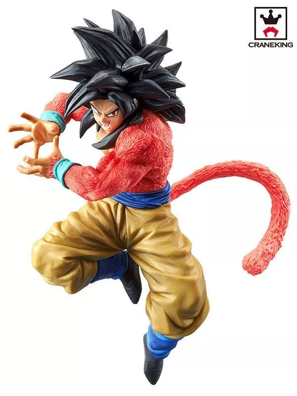 Banpresto Dragon Ball GT Super Saiyan 4 Son Goku Figure (red)