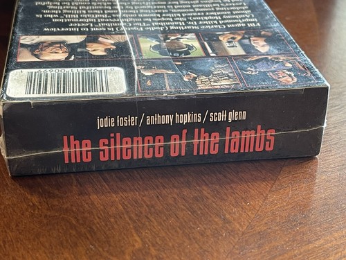 The Silence Of The Lambs VHS Tape Movie 1991 Orion w Watermark ~ Factory Sealed~ - Imagen 5 de 5