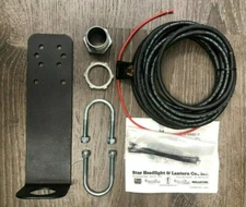 STAR WARNING SYSTEMS 274-MMB1T 1" NPT TRUCK MIRROR MOUNT BRACKET 