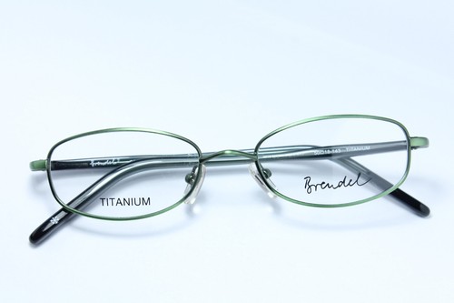 BRENDEL 8666 C.11 Vintage Eyeglasses Glasses Titanium Made in Japan Green 90s - 第 1/7 張圖片