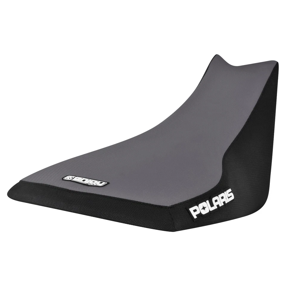 2009-2016 Polaris Sportsman Xp 550-1000 сиденье чехол черный и серый #296 логотип - Изображение 2 из 4