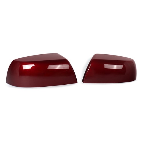 Front Side Mirror Cover Caps Barcelona Red Fits Toyota Tundra Sequoia 2011-2019 - Picture 9 of 13