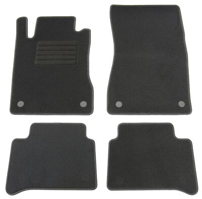 Fußmatten Set für Mercedes W211 S211 2002-2009 E-Klasse Limo Kombi Autoteppiche