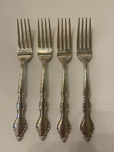 16 Pcs Vtg International Deep Silver WAKEFIELD Silverplate Flatware Silverware - Picture 7 of 11